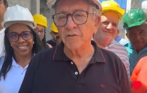  Prefeito Caetano visita obras da UPA de Abrantes e anuncia pacote de ações para a localidade