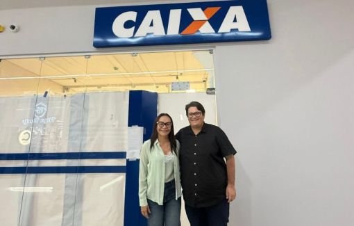 Tagner visita agência da Caixa em Abrantes e apresenta unidade pronta para inauguração