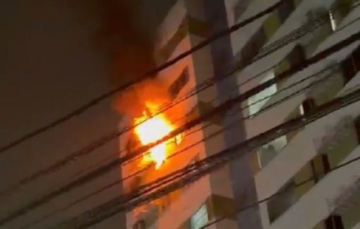 Incêndio atinge apartamento em Salvador 