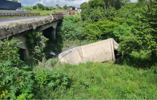 Motorista morre após acidente na BR-116 
