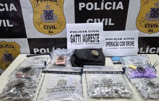 Homem é preso com drogas no interior da Bahia 