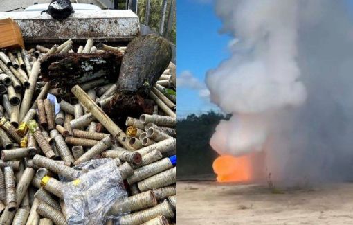Três toneladas de explosivos apreendidos em Cruz das Almas são destruídos pela polícia 
