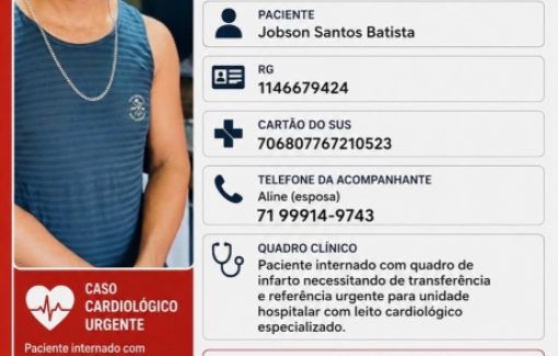 Amigos fazem apelo por regulação urgente para comunicador de Abrantes internado após infarto