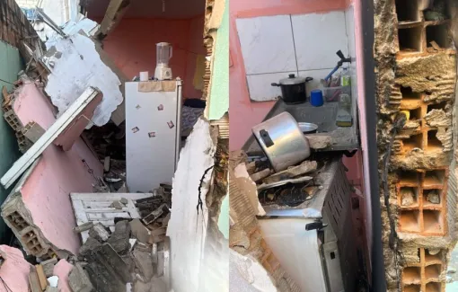 Explosão de panela de pressão deixa uma pessoa ferida no interior da Bahia 