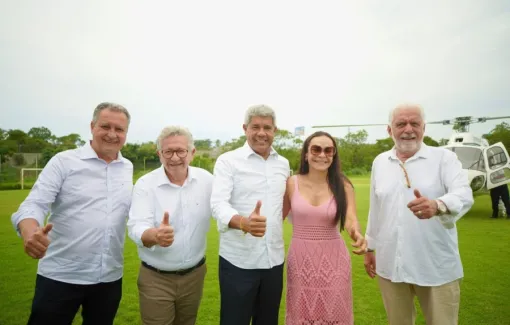 Caetano recebe Jerônimo Rodrigues, Rui e Wagner em Camaçari para encontro do PGP