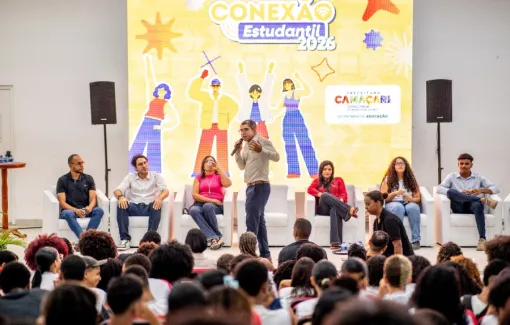 Em Vila de Abrantes, Seduc lança 2ª edição do projeto Conexão Estudantil