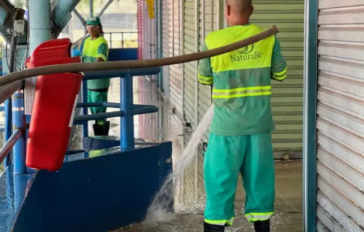 Centro Comercial de Camaçari passará por mutirão de limpeza e manutenção no domingo