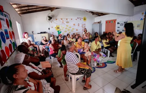 Ação no CRAS de Portão conscientiza mulheres sobre saúde mental e valorização da vida