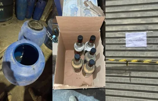 Bahia: Polícia encontra 5 mil litros de cachaça em caixas-d’água