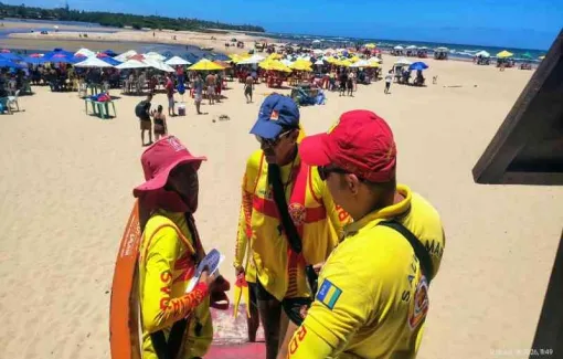  Salvamar reforça ações de prevenção e segurança nas praias de Lauro de Freitas
