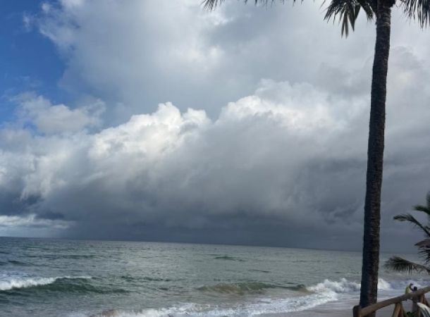 Domingo deve ser de chuva em Camaçari e no Litoral Norte; INMET emite alerta amarelo