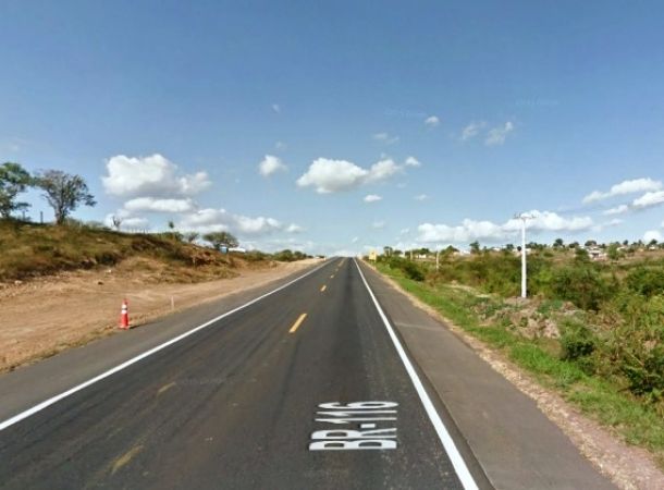 Motociclista morre após atropelar animal na BR-116