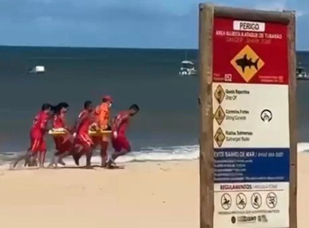 Menino é atacado por tubarão na praia de Piedade, em Pernambuco
