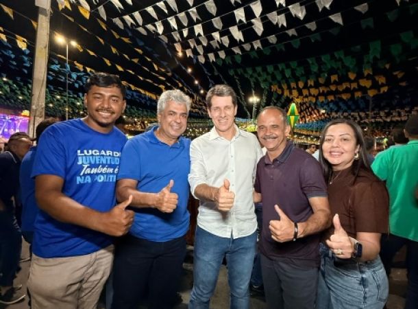  Elinaldo, Robinho e ACM Neto participam de agenda política em Pilão Arcado