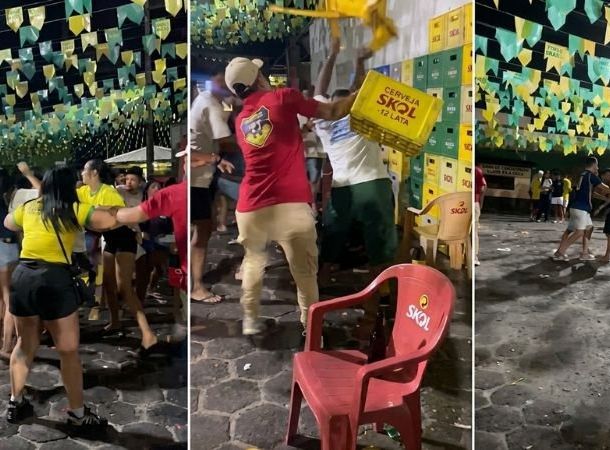 Estreia da seleção termina em confusão em clube na Bahia 