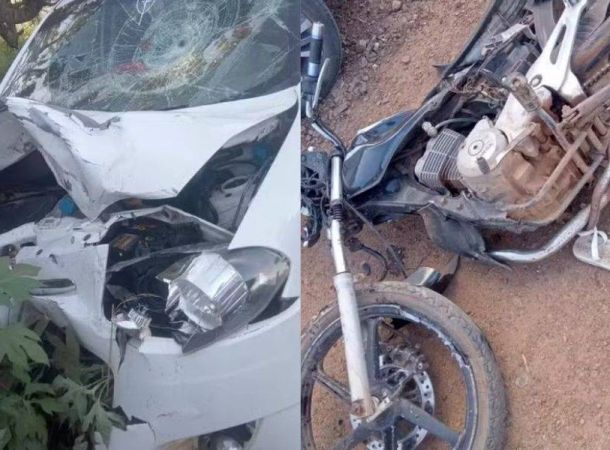 Jovem morre após batida entre moto e carro no interior da Bahia