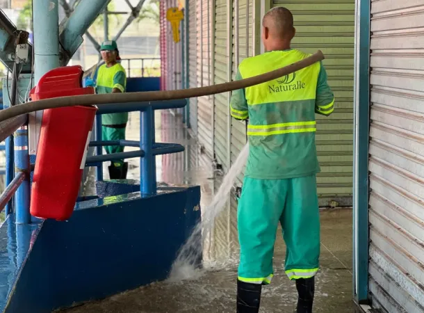 Centro Comercial de Camaçari passará por mutirão de limpeza e manutenção no domingo