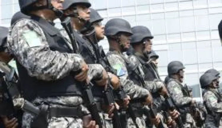 Os agentes vão atuar nas proximidades do Complexo Penitenciário Manuel Carvalho Neto Arquivo/Agência Brasil