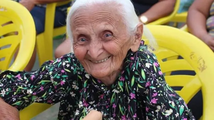 Antônia Conceição da Silva, de 106 anos, foi morta a pauladas dentro da sua residência em Feira Nova do Maranhão ??? Foto: Divulgação / Redes Sociais