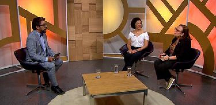 
As médicas Adele Benzaken e Valéria Paes são as entrevistadas no programa Diálogo Brasil - Divulgação TV Brasil