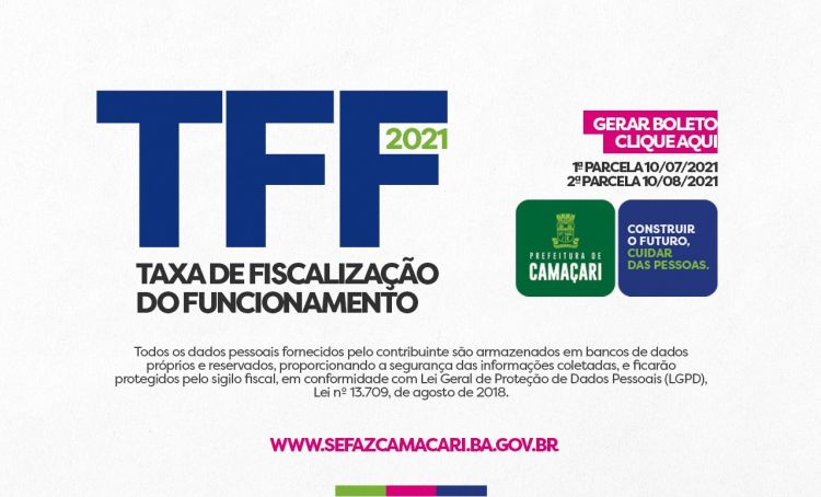 Sefaz disponibiliza boleto do TFF nesta segunda (14/6)