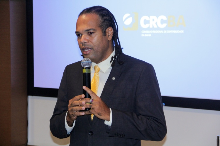  André Luís Barbosa dos Santos, presidente do CRCBA (Foto: Leandro Nunes)